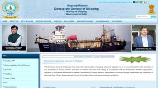 
                            6. Directorate General of Shipping : Govt Of India