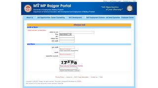 
                            1. Directorate of Employment , Govt. of MP(Online ... - MP Rojgar