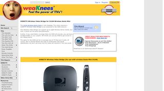 
                            4. DIRECTV Wireless Video Bridge (WVB) - WeaKnees