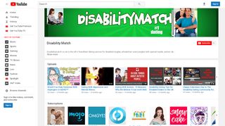 
                            9. Disability Match - YouTube