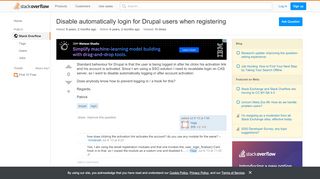 
                            6. Disable automatically login for Drupal users when registering - Stack ...