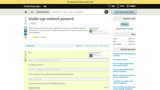 
                            5. disable sage notebook password - SageMath