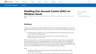 
                            9. Disabling User Account Control (UAC) on Windows Server