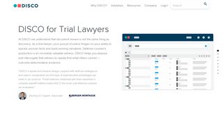 
                            6. DISCO for Trial Lawyers - CS Disco