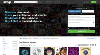 
                            1. Discogs - Music Database and Marketplace