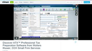 
                            9. Discover ATX™ Professional Tax Preparation Software from ...