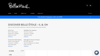 
                            8. Discover Belle Étoile - IL & OH – Belle Étoile Jewelry