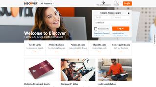 
                            7. Discover - Card Services, Banking & Loans