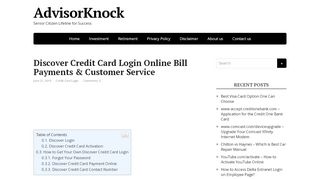 
                            3. Discover Credit Card Login - Pay Bills Online & …