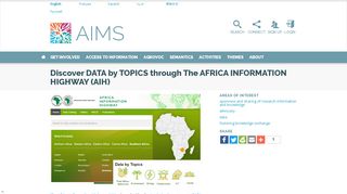 
                            5. Discover DATA by TOPICS through The AFRICA INFORMATION ...