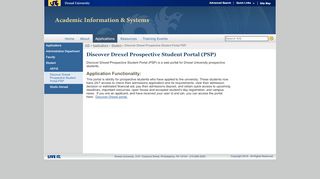 
                            2. Discover Drexel Prospective Student Portal PSP | Academic ...