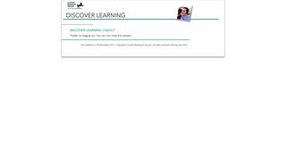
                            1. Discover Learning: Logout - …