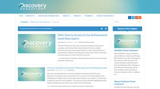 
                            7. Discovery Education Assessment | Discovery Education