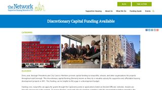
                            5. Discretionary Capital Funding Available | Network Newsfeed ...