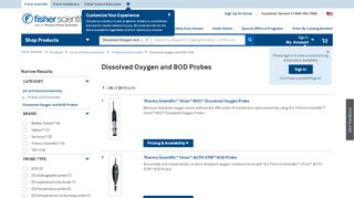
                            9. Dissolved Oxygen and BOD Probes - Fisher Scientific