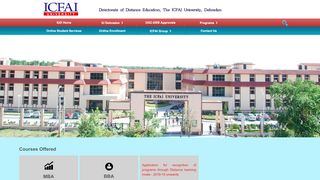 
                            4. Distance Learning Courses | MBA - ICFAI University, Dehradun