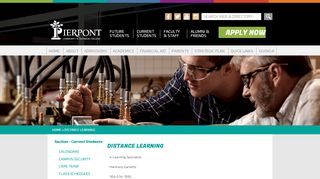 
                            3. Distance Learning | Pierpont C&TC