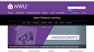 
                            3. Distance | NWU | North-West University