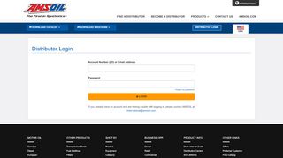 
                            2. Distributor Login - Amsoil