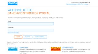 
                            1. Distributor Portal: Sign in