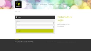 
                            6. Distributors login - Promicol