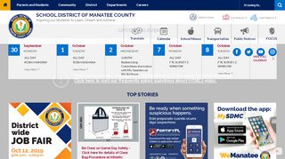 
                            5. District Log-In - School District of Manatee County