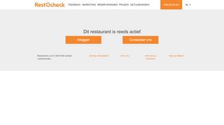 
                            2. Dit restaurant is reeds actief - RestOcheck