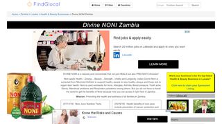 
                            9. Divine NONI Zambia, Lusaka (2019) - findglocal.com