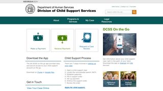 
                            1. Division of Child Support Services | Georgia Department of Human ...