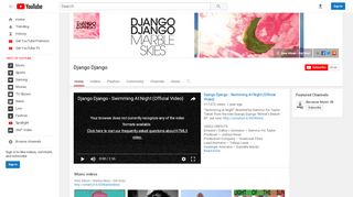 
                            8. Django Django - YouTube