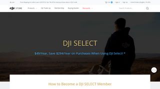 
                            8. DJI SELECT Membership - DJI Store