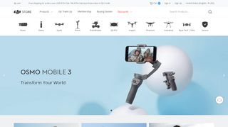 
                            6. DJI Store - Official Store for DJI Drones, Gimbals and ...