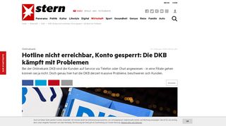 
                            4. DKB: Hotline nicht erreichbar, Konto gesperrt - die …