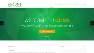 
                            2. DLIMS - Driving License Information Management System