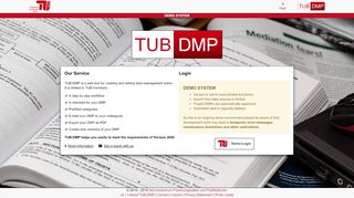 
                            6. dmp-demo.ub.tu-berlin.de - TUB-DMP helps you easily to ...