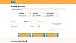 
                            2. Dmsnxt-siel.com - Easy Counter