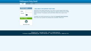 
                            5. DMSupport Help Desk!