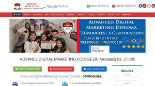 
                            2. DMTI SOFTPRO offers Best Digital Marketing Courses Institute ...