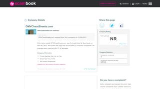 
                            6. DMVCheatSheets.com Complaints | Scambook