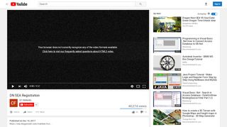 
                            9. DN SEA Registration - YouTube