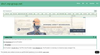 
                            8. Dns1.mp-group.net has one IP number. The IP number is 46 ...