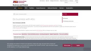 
                            2. Do business with ASU | Business and Finance