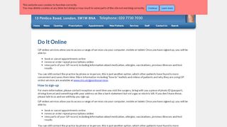 
                            2. Do It Online - My Surgery Website