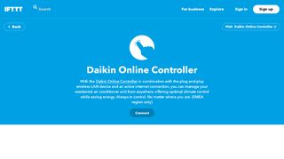 
                            5. Do more with Daikin Online Controller - IFTTT