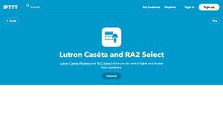 
                            9. Do more with Lutron Caséta and RA2 Select - IFTTT