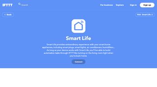 
                            2. Do more with Smart Life - IFTTT