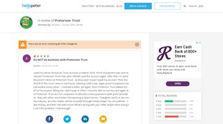 
                            3. Do NOT do business with Pretorium Trust | Pretorium Trust ...