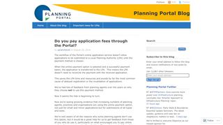 
                            5. Do you pay application fees through the Portal? | Planning Portal Blog