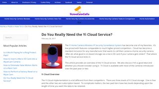 
                            8. Do You Really Need the Yi Cloud Service? - …