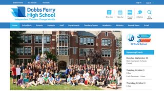 
                            4. Dobbs Ferry High School / Homepage